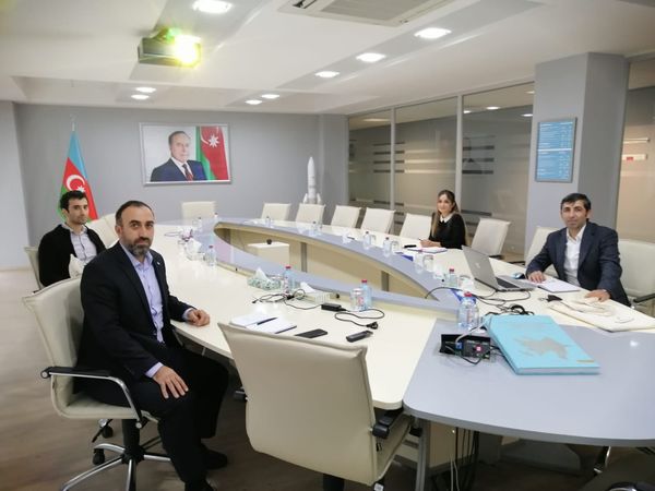 Azərkosmosun əməkdaşları ilə birgə görüş keçirilmişdir.