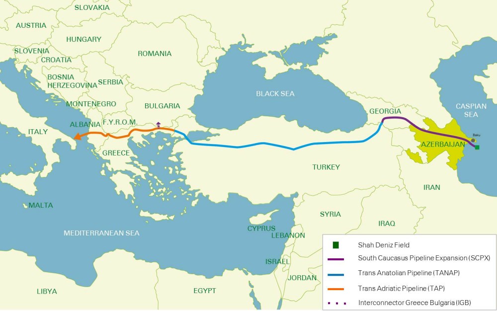 “Cənubi Qafqaz Boru Kəmərinin Genişləndirilməsi Layihəsi” (SCPX), TANAP layihəsi